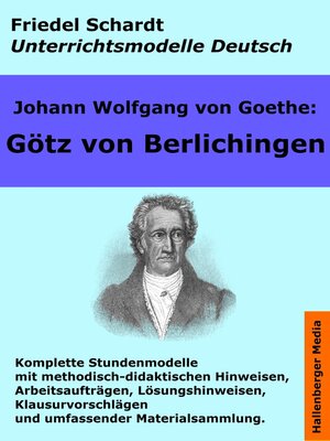 cover image of Johann Wolfgang von Goethe